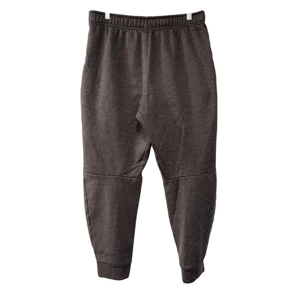 Nike Mens L Therma-FIT Tapered Training Joggers Sweat Pants Basketball Dark Gray - Picture 4 of 8